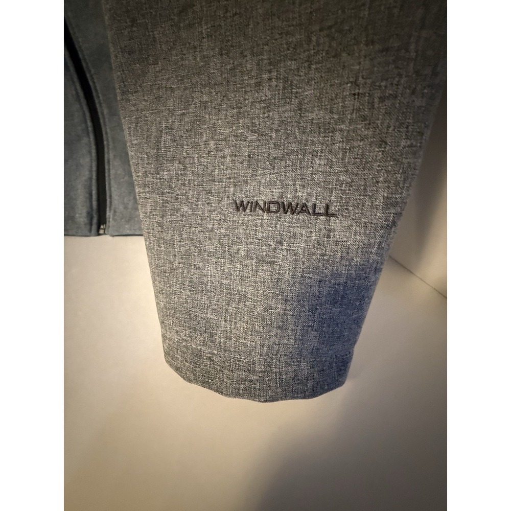 The North Face Men's Windwall Soft Shell Gray Jacket XXL Adesa logo - Picture 4 of 5